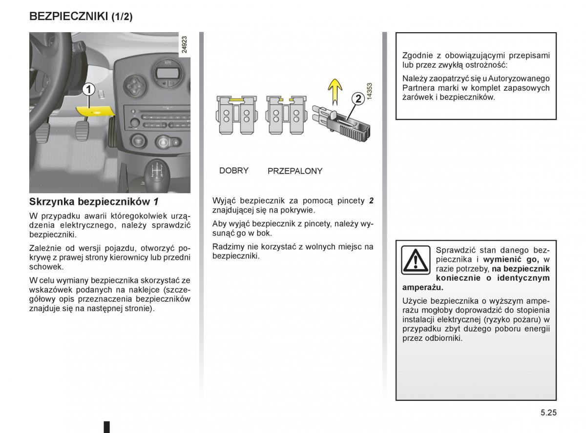 Renault Clio III PHII instrukcja obslugi / page 213