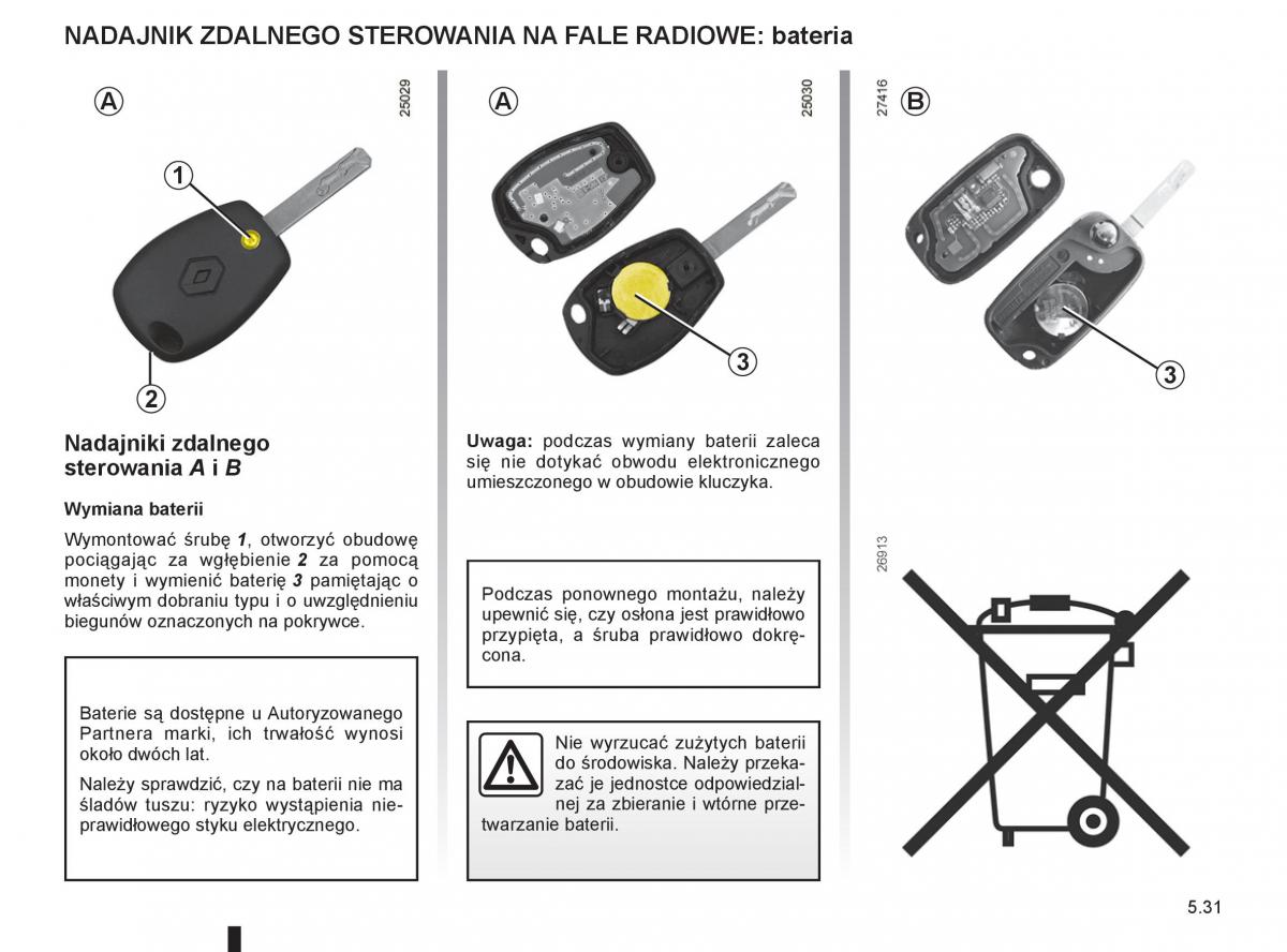 Renault Clio III PHII instrukcja obslugi / page 219