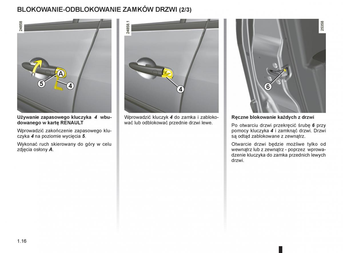 Renault Clio III PHII instrukcja obslugi / page 22