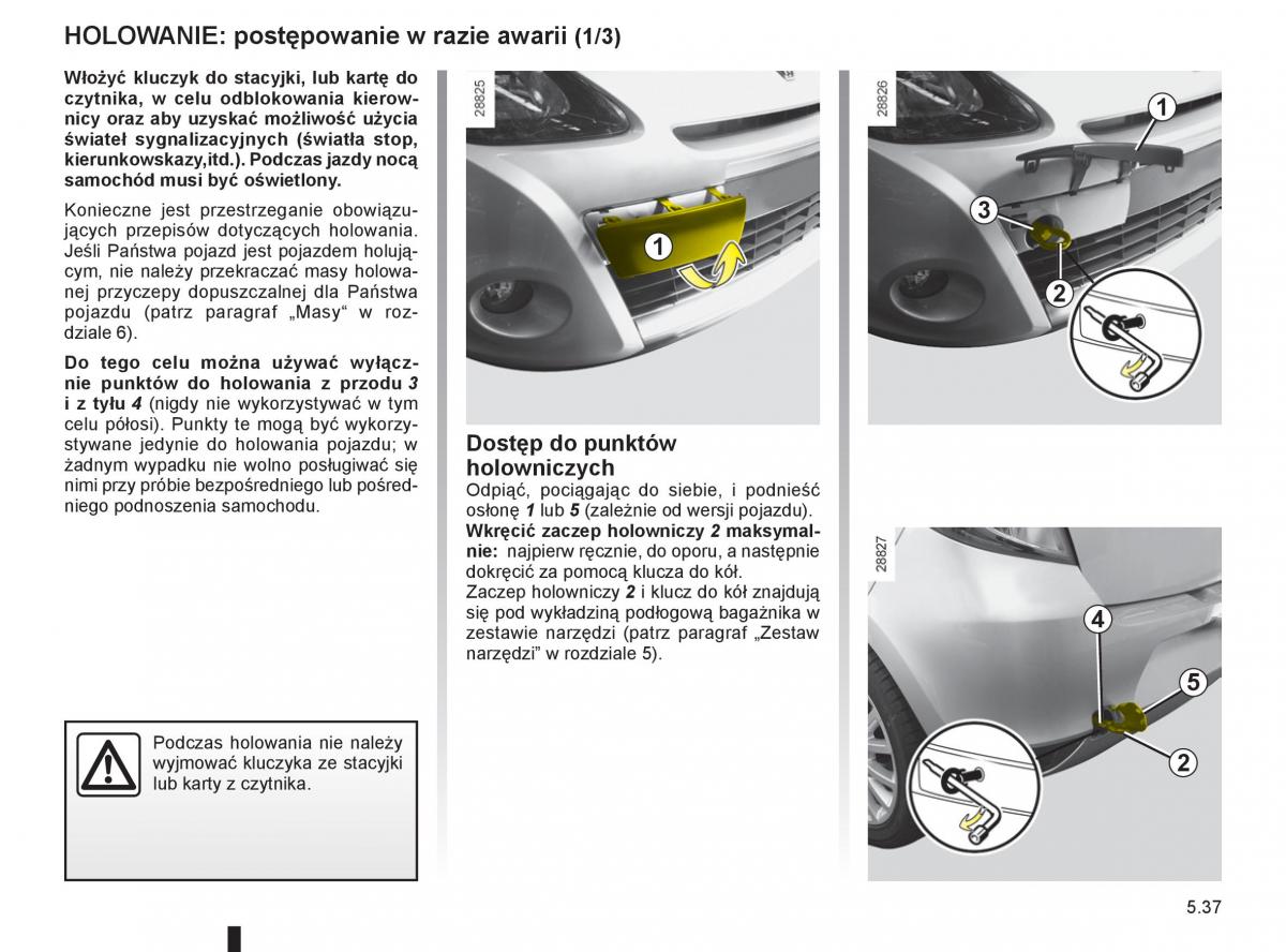 Renault Clio III PHII instrukcja obslugi / page 225