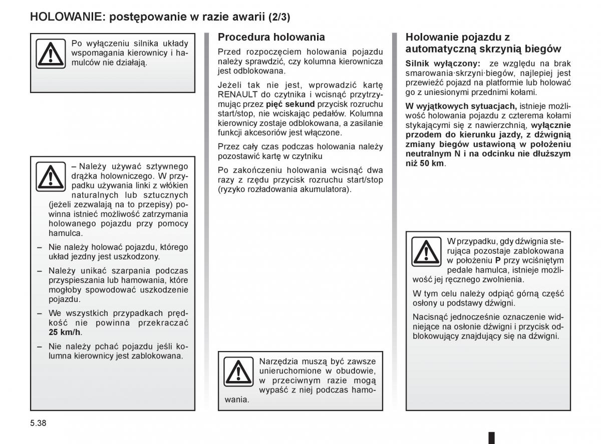 Renault Clio III PHII instrukcja obslugi / page 226