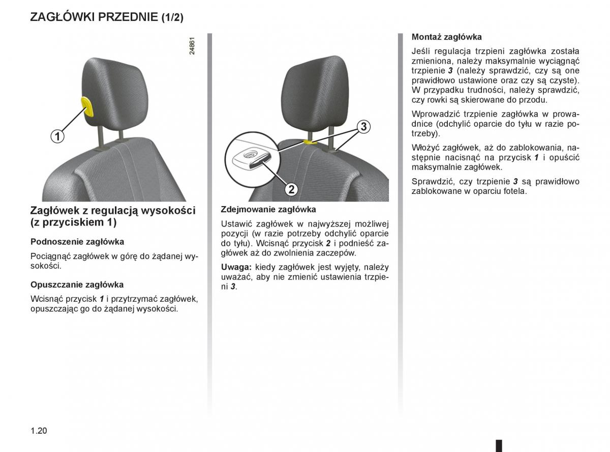 Renault Clio III PHII instrukcja obslugi / page 26