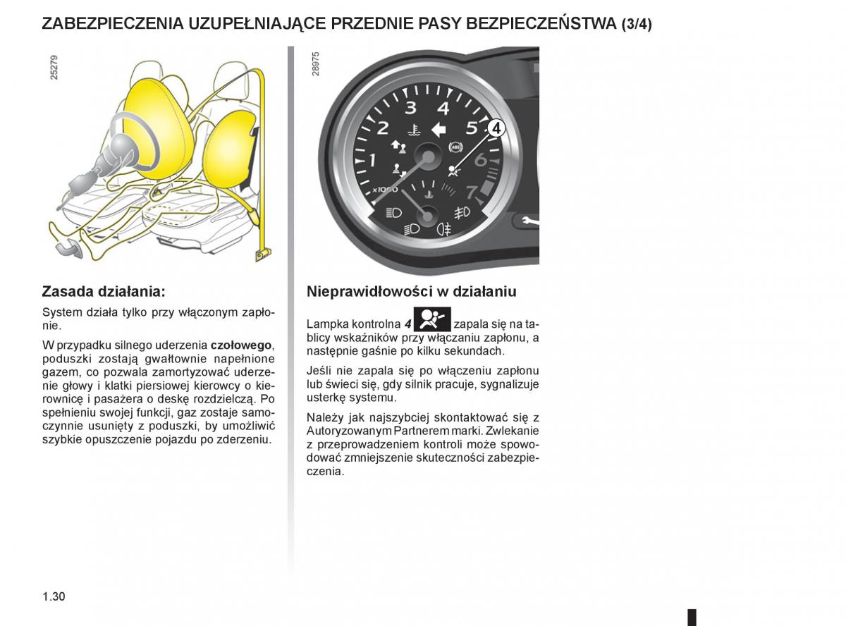 Renault Clio III PHII instrukcja obslugi / page 36