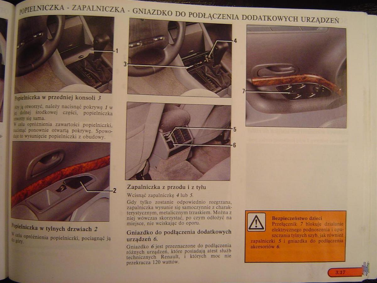 Renault Safrane I instrukcja obslugi / page 73