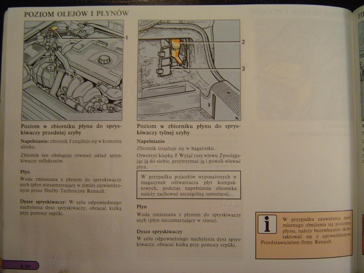 Renault Safrane I instrukcja obslugi / page 88