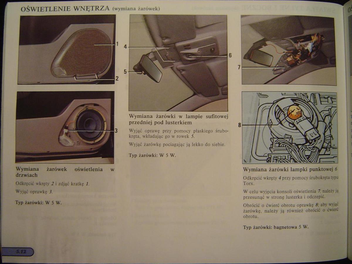 Renault Safrane I instrukcja obslugi / page 103