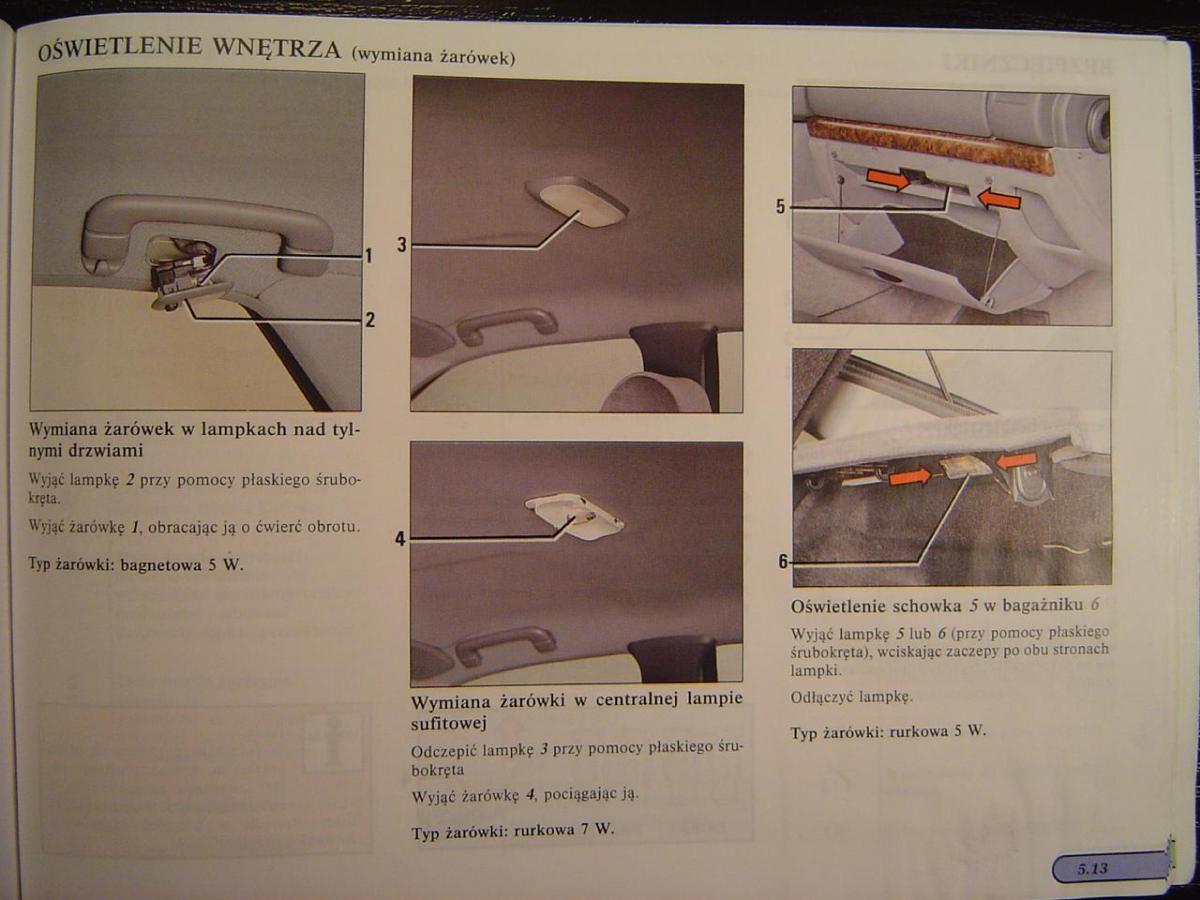 Renault Safrane I instrukcja obslugi / page 104