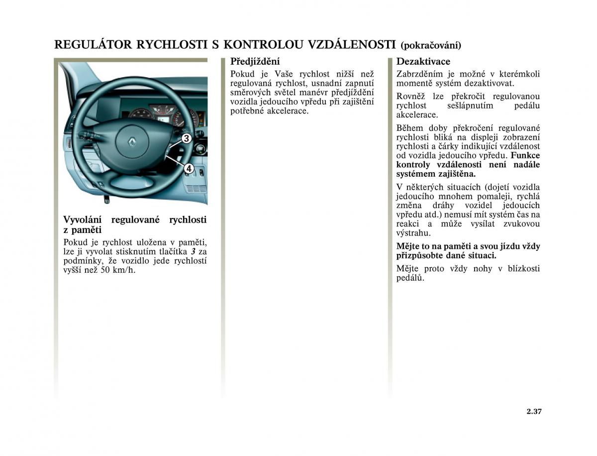 Renault Vel Satis instrukcja obslugi / page 131