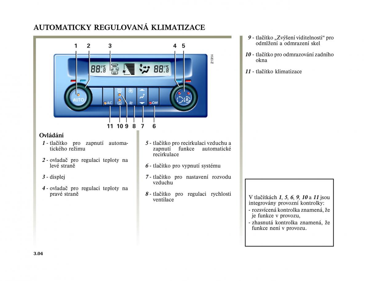 Renault Vel Satis instrukcja obslugi / page 146