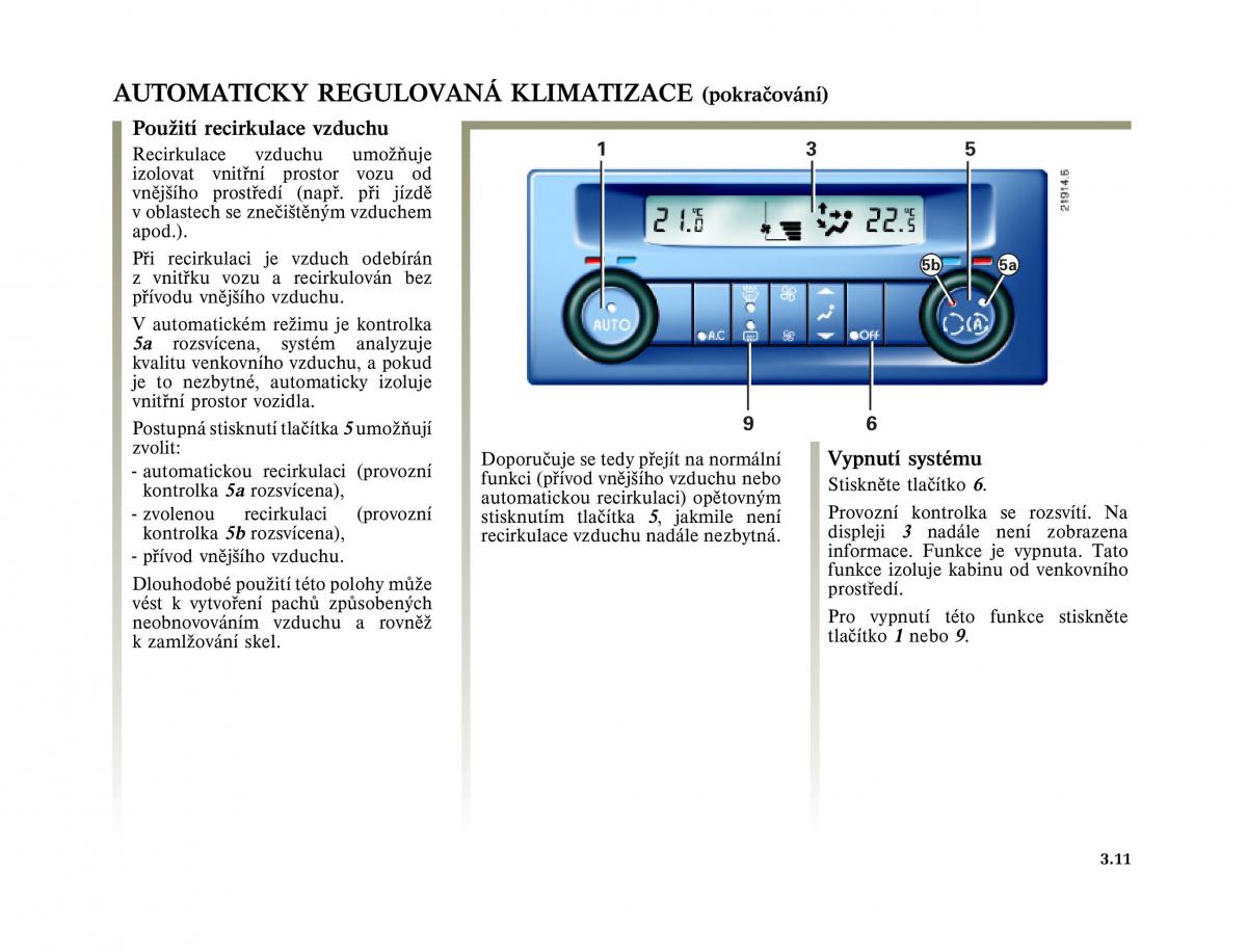 Renault Vel Satis instrukcja obslugi / page 153