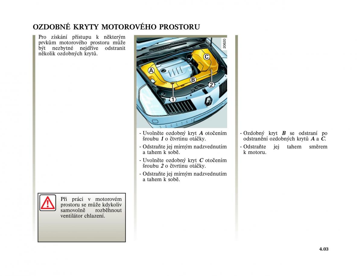 Renault Vel Satis instrukcja obslugi / page 181