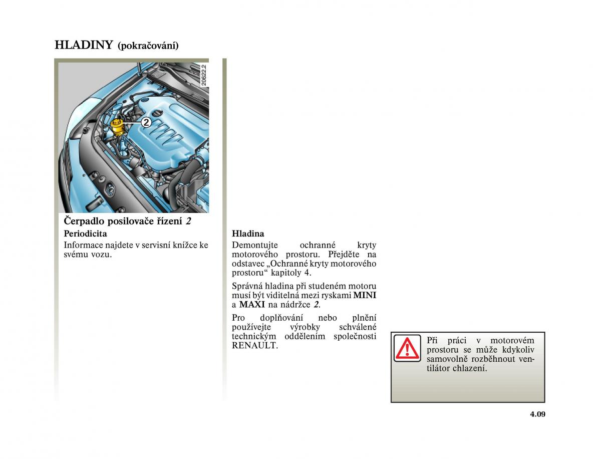 Renault Vel Satis instrukcja obslugi / page 187