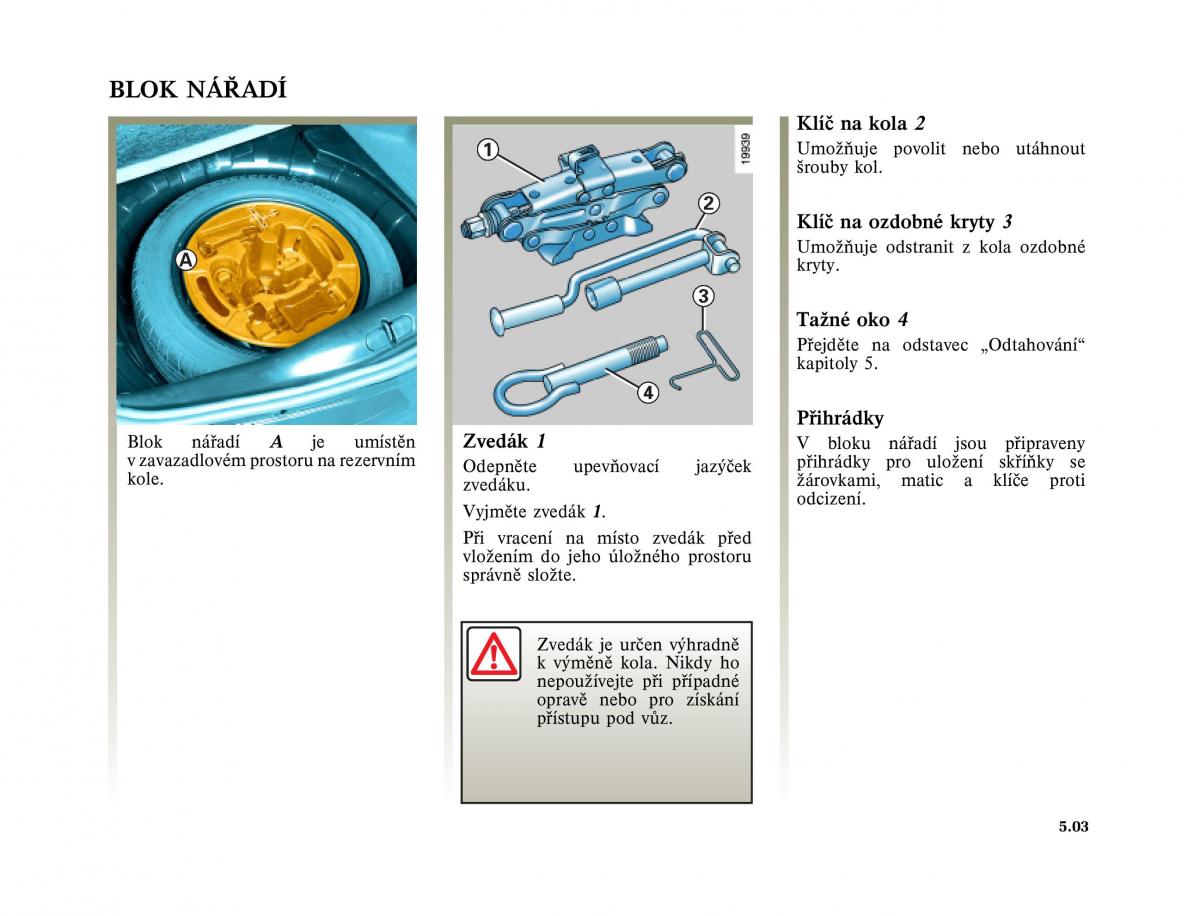 Renault Vel Satis instrukcja obslugi / page 195