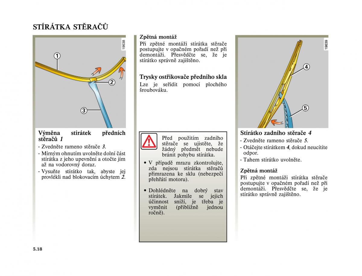 Renault Vel Satis instrukcja obslugi / page 210