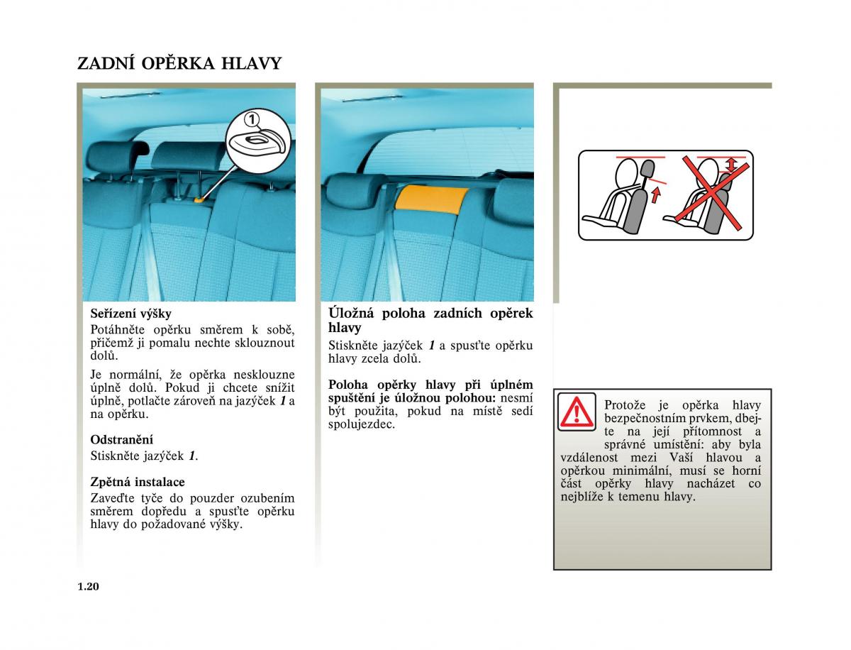 Renault Vel Satis instrukcja obslugi / page 30