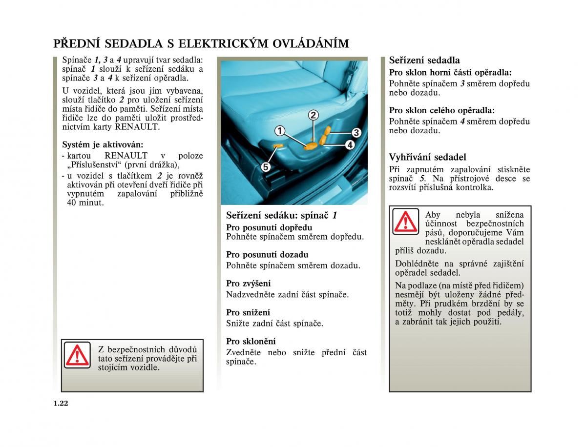 Renault Vel Satis instrukcja obslugi / page 32