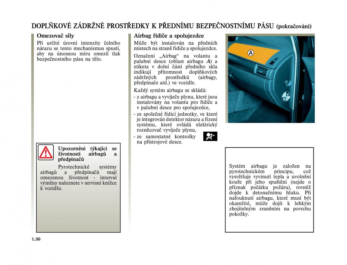 Renault Vel Satis instrukcja obslugi / page 40