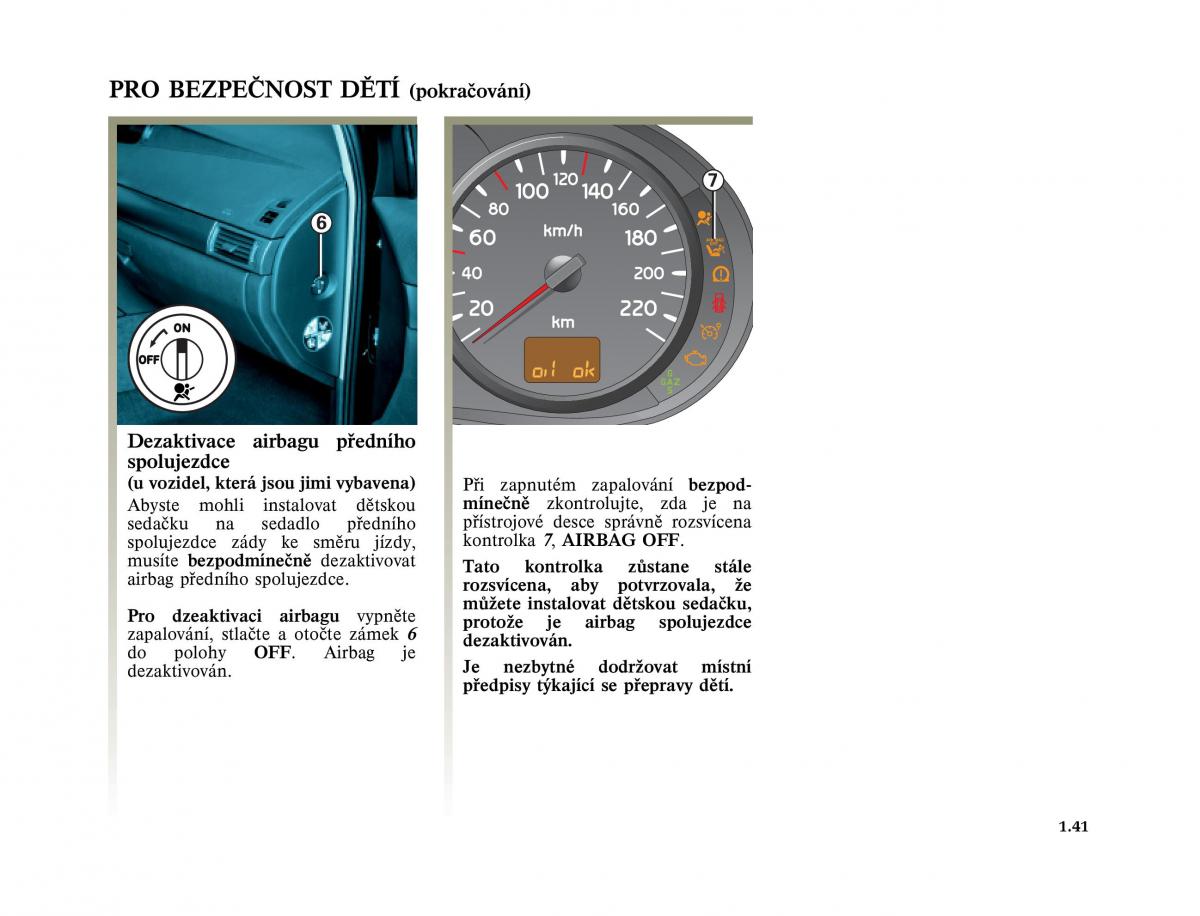 Renault Vel Satis instrukcja obslugi / page 51