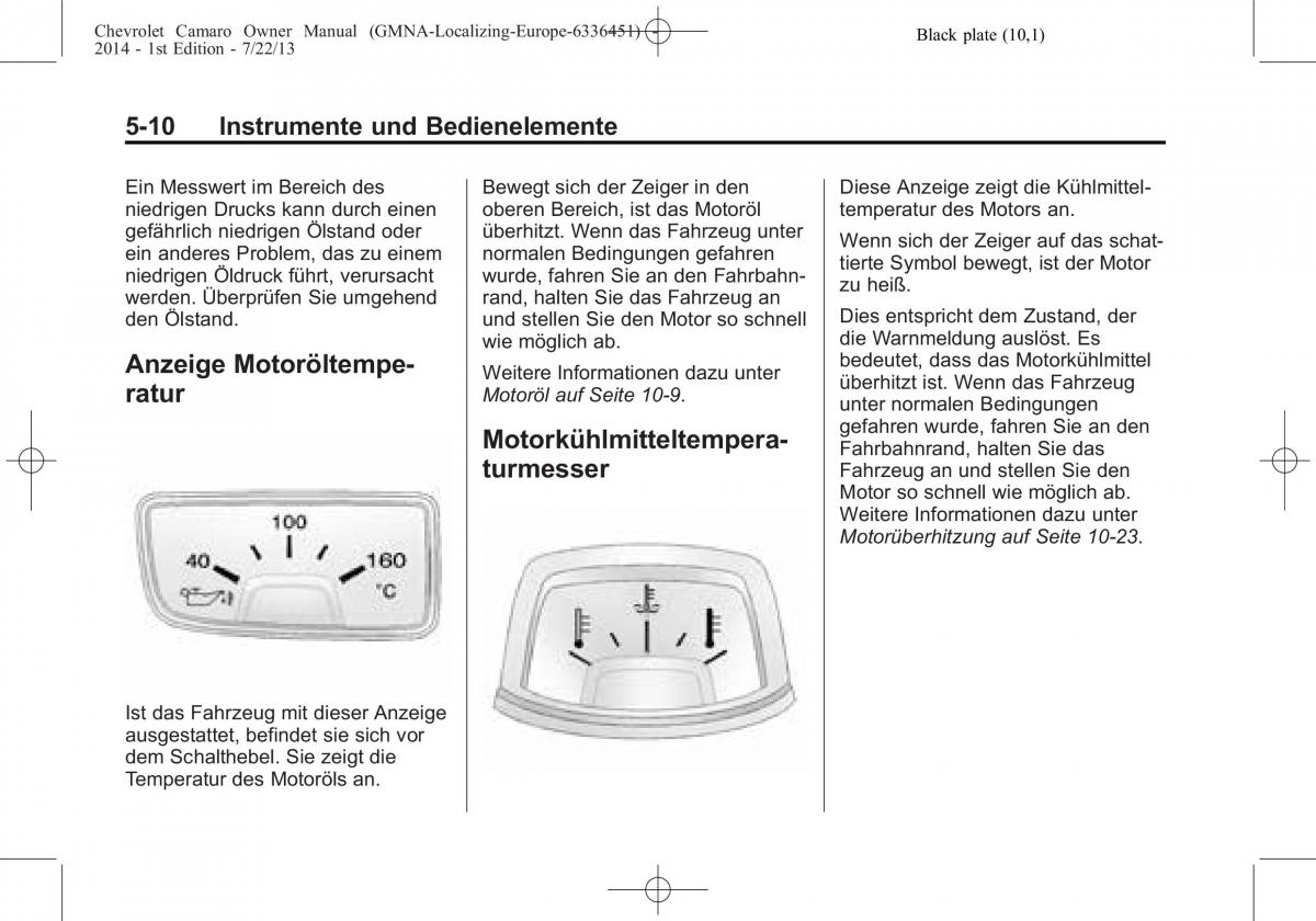 Chevrolet Camaro V 5 Handbuch / page 114