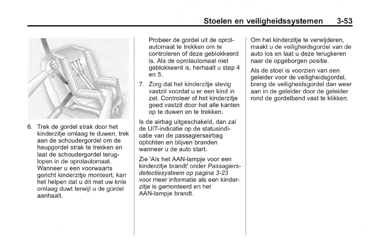 Chevrolet Camaro V 5 Bilens instruktionsbog / page 102