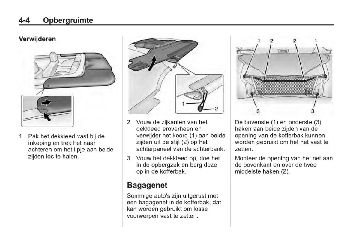 Chevrolet Camaro V 5 Bilens instruktionsbog / page 107