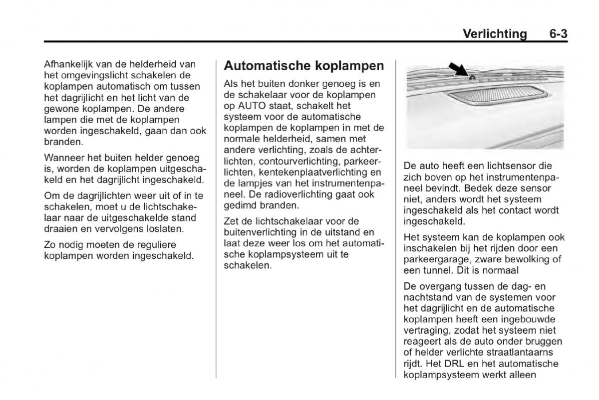 Chevrolet Camaro V 5 Bilens instruktionsbog / page 154