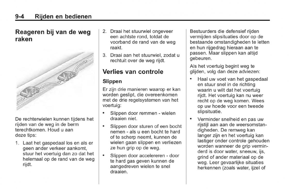 Chevrolet Camaro V 5 Bilens instruktionsbog / page 205