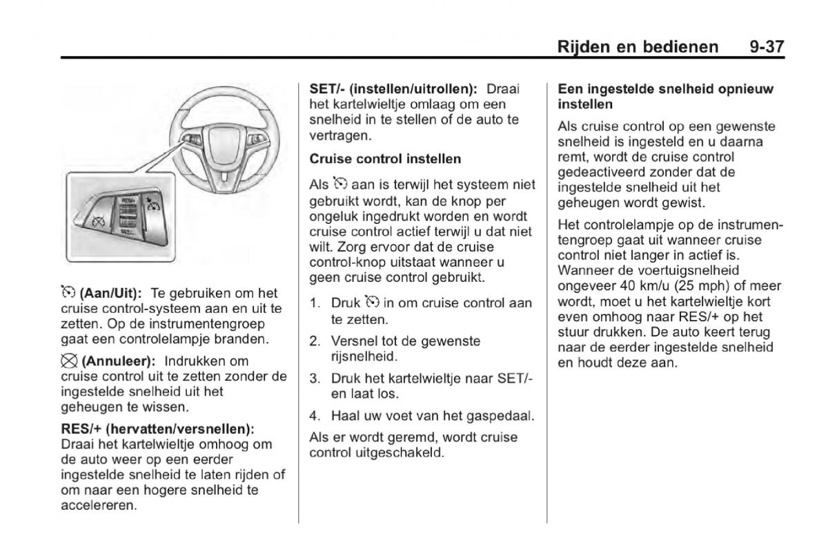 Chevrolet Camaro V 5 Bilens instruktionsbog / page 238