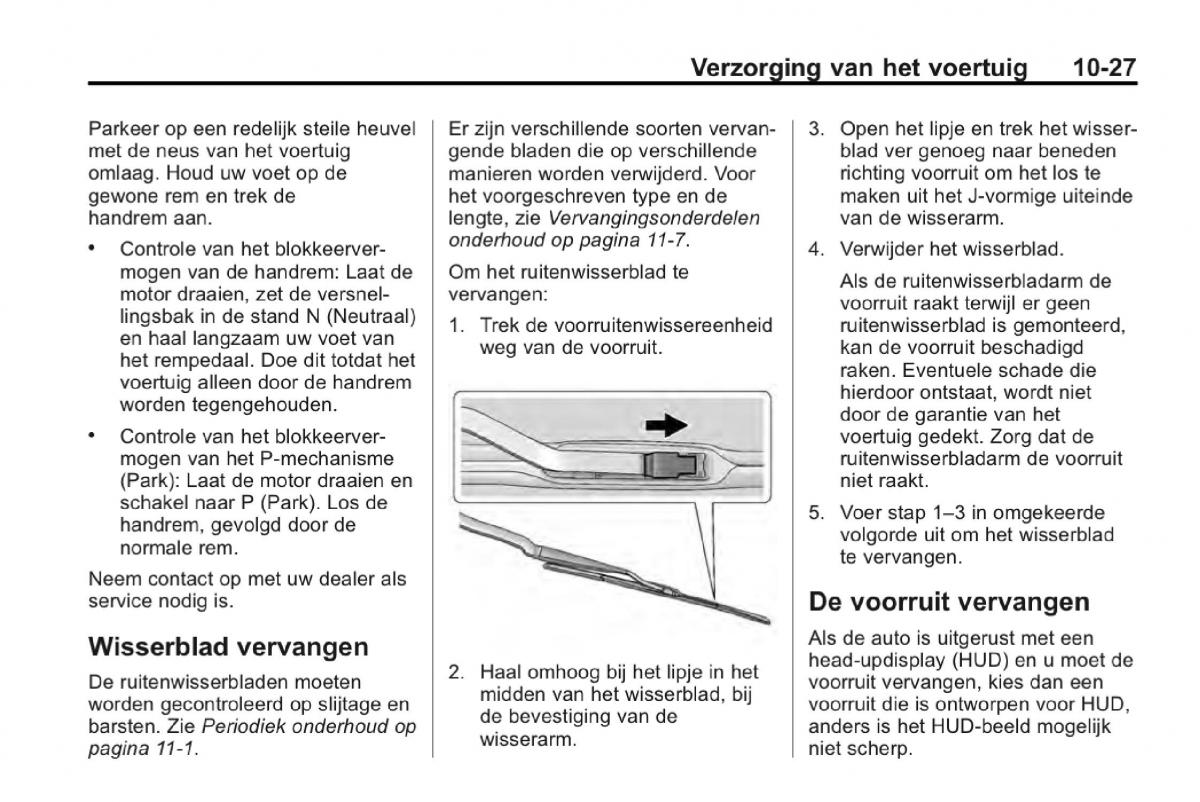 Chevrolet Camaro V 5 Bilens instruktionsbog / page 280