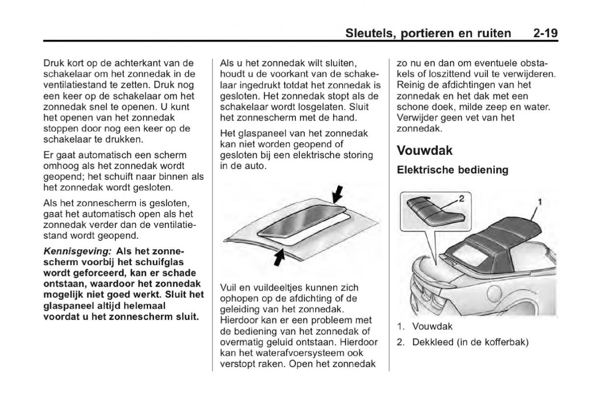 Chevrolet Camaro V 5 Bilens instruktionsbog / page 42