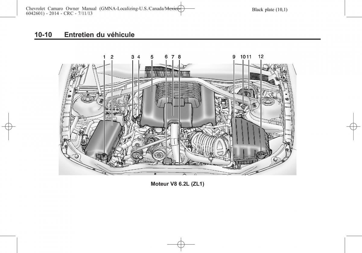 Chevrolet Camaro V 5 manuel du proprietaire / page 306