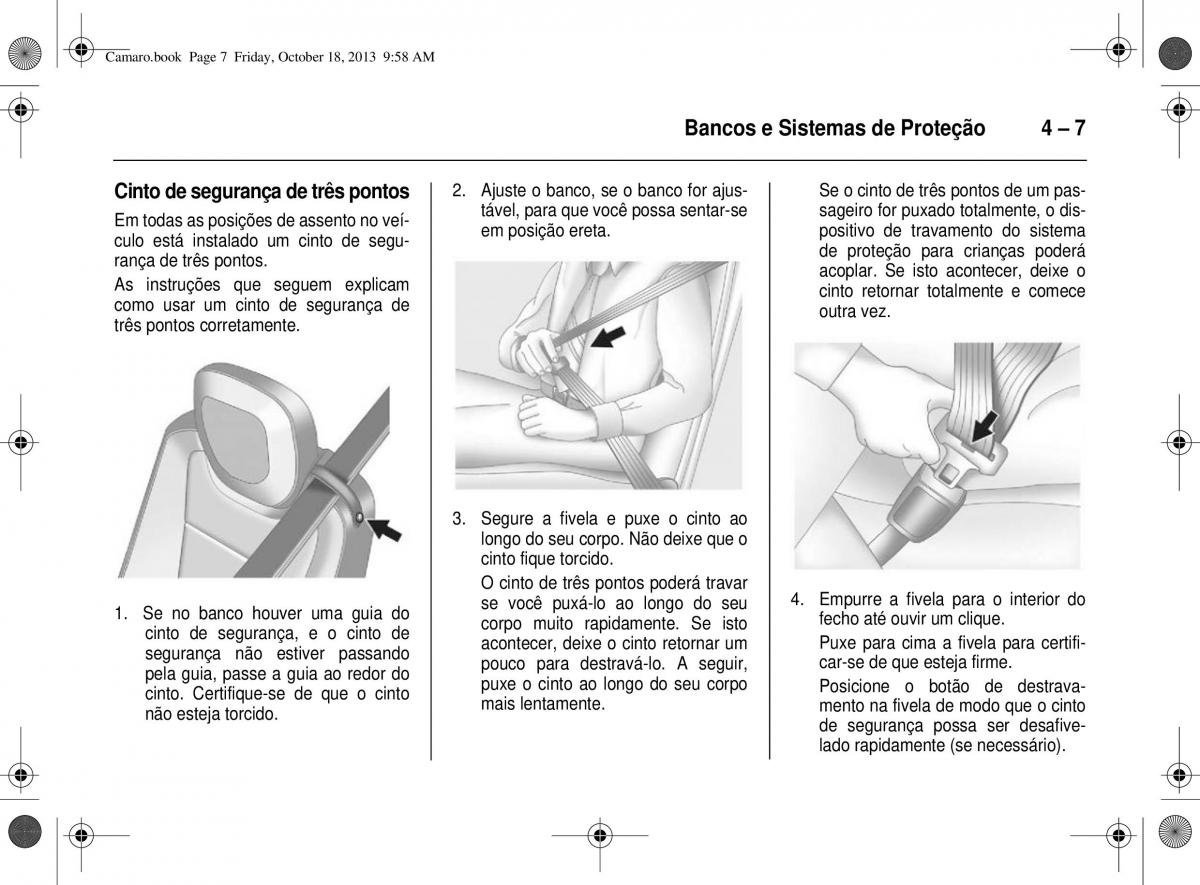 Chevrolet Camaro V 5 manual del propietario / page 57