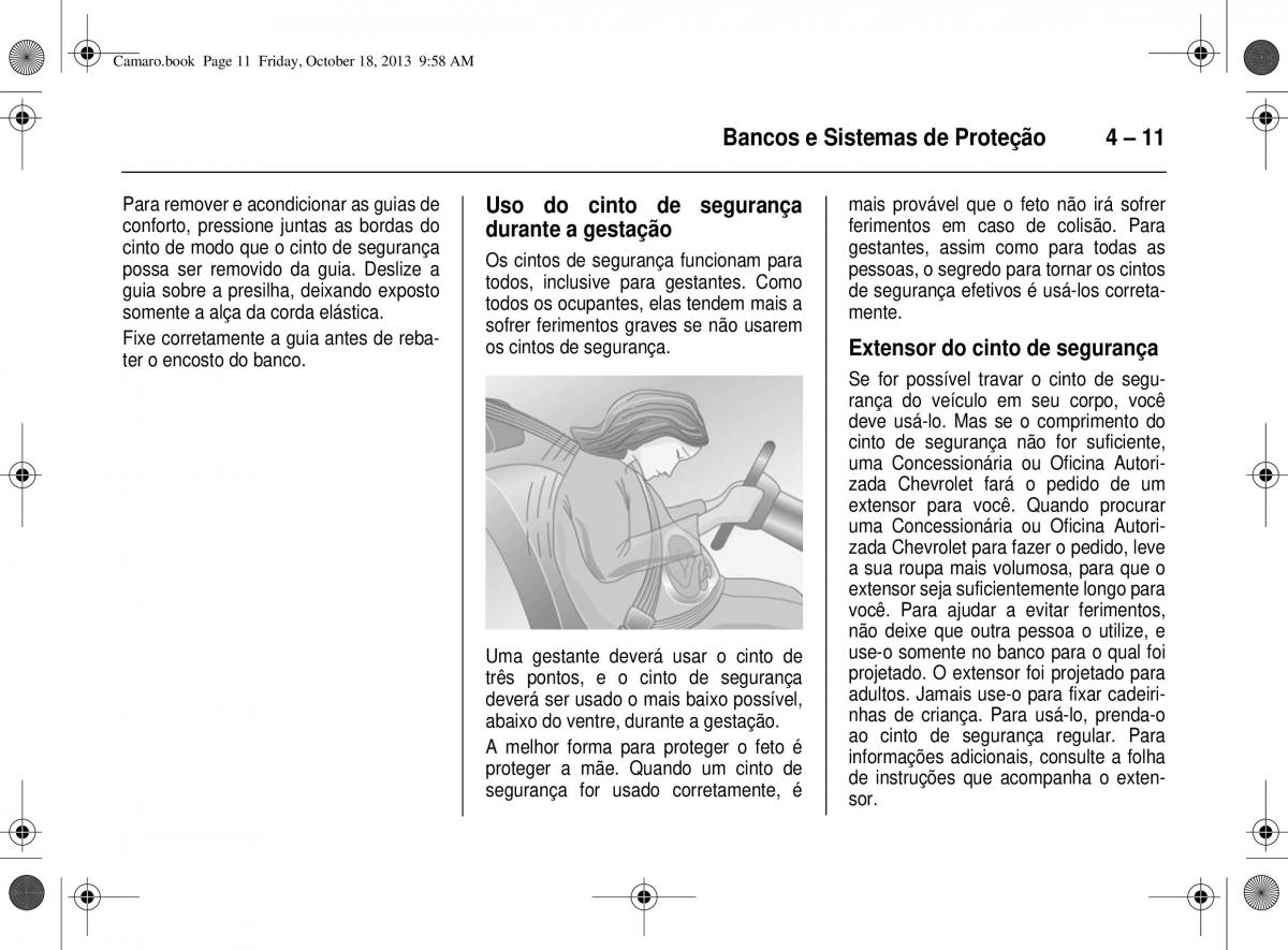 Chevrolet Camaro V 5 manual del propietario / page 61