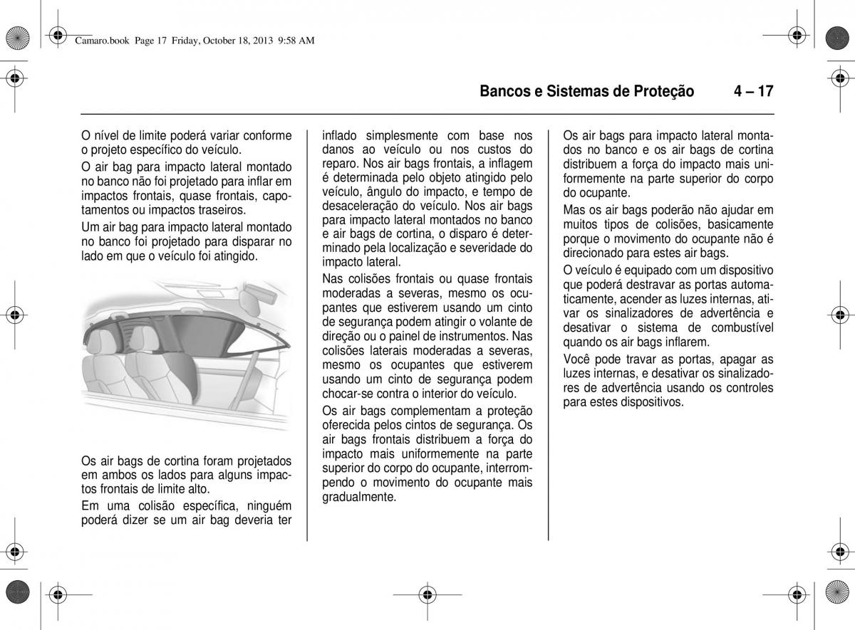 Chevrolet Camaro V 5 manual del propietario / page 67