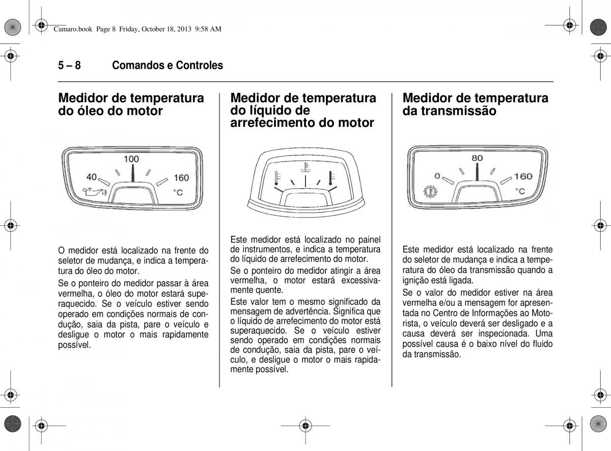 Chevrolet Camaro V 5 manual del propietario / page 84