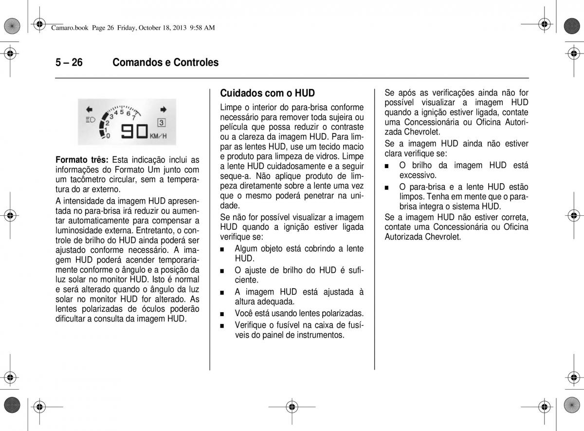 Chevrolet Camaro V 5 manual del propietario / page 102