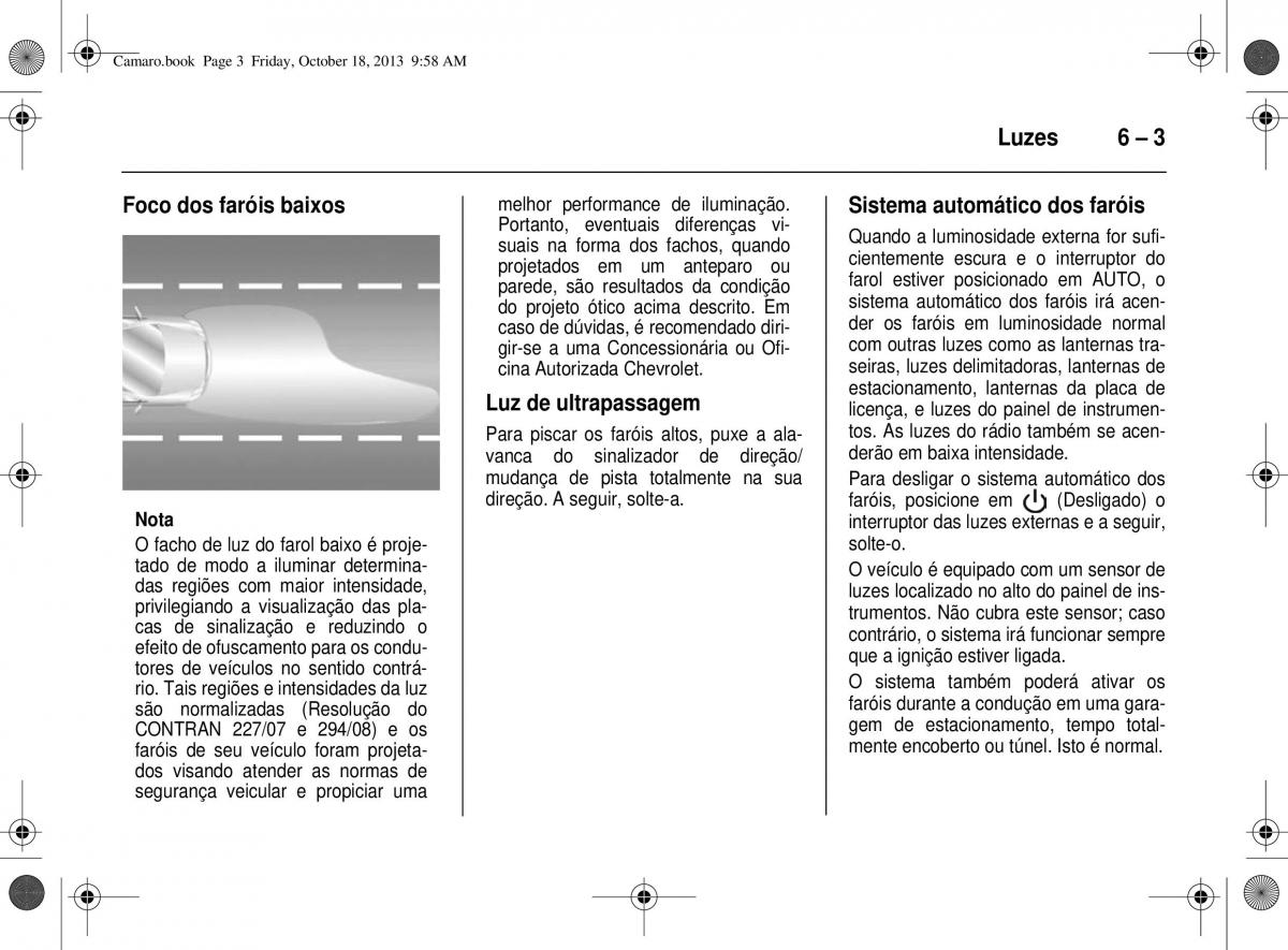 Chevrolet Camaro V 5 manual del propietario / page 117