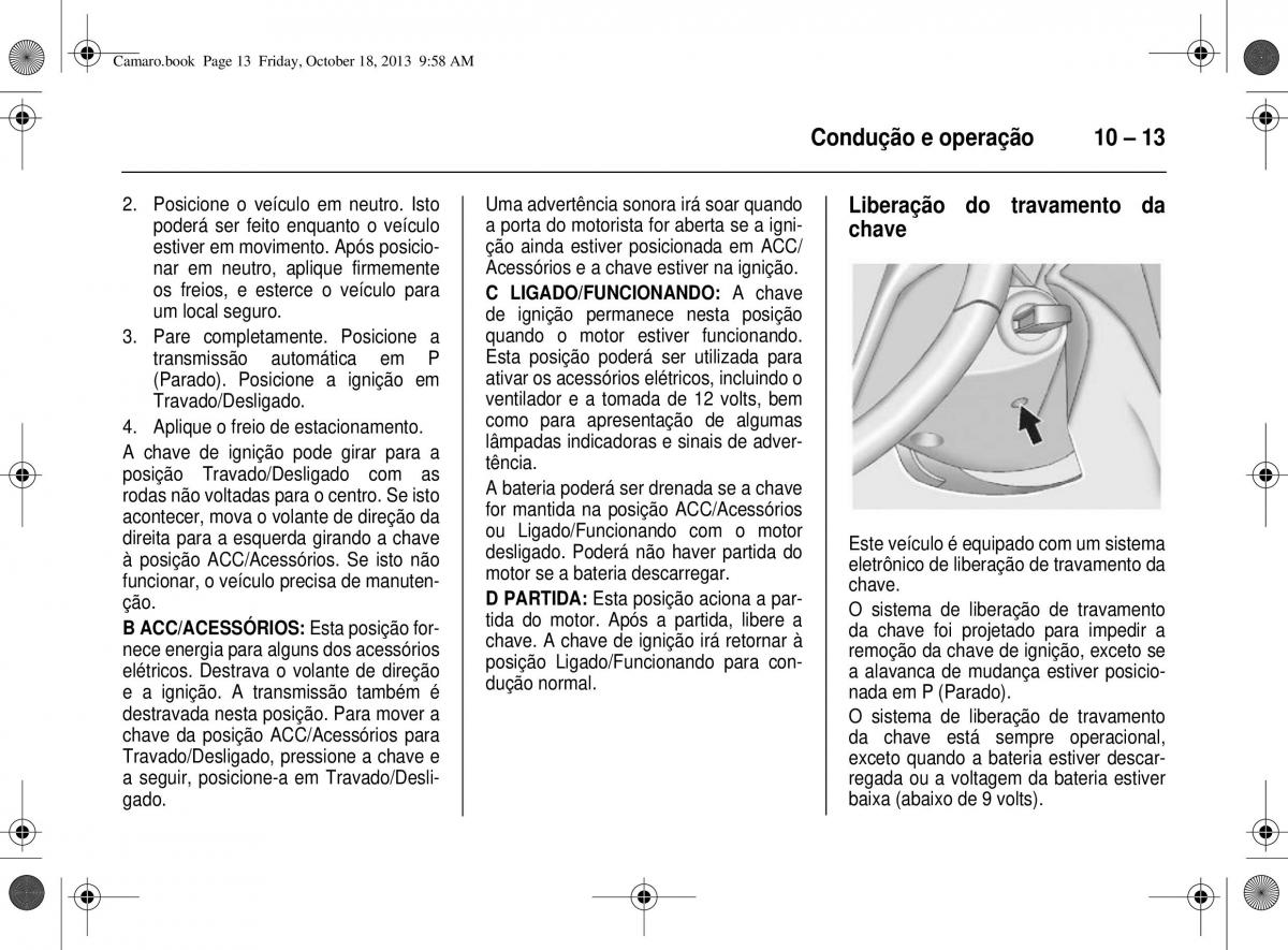 Chevrolet Camaro V 5 manual del propietario / page 149