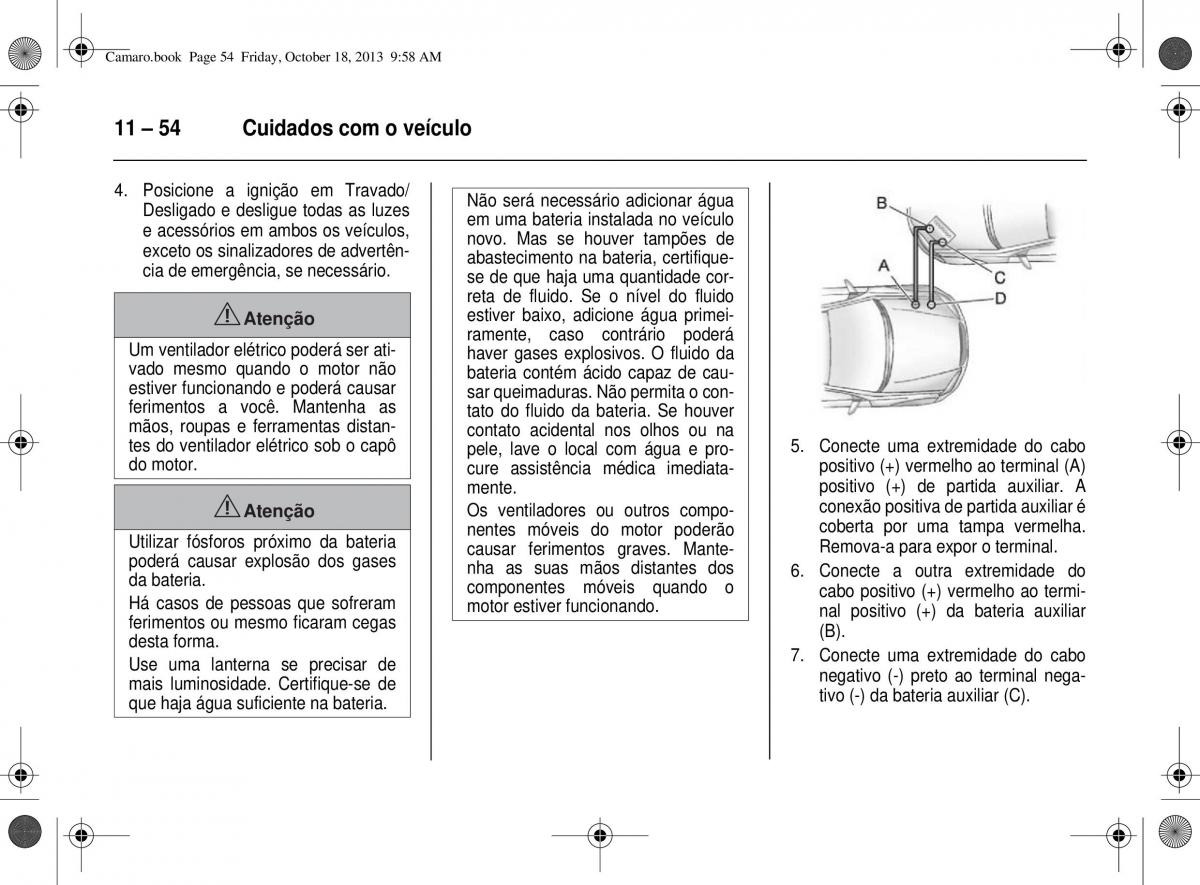 Chevrolet Camaro V 5 manual del propietario / page 232