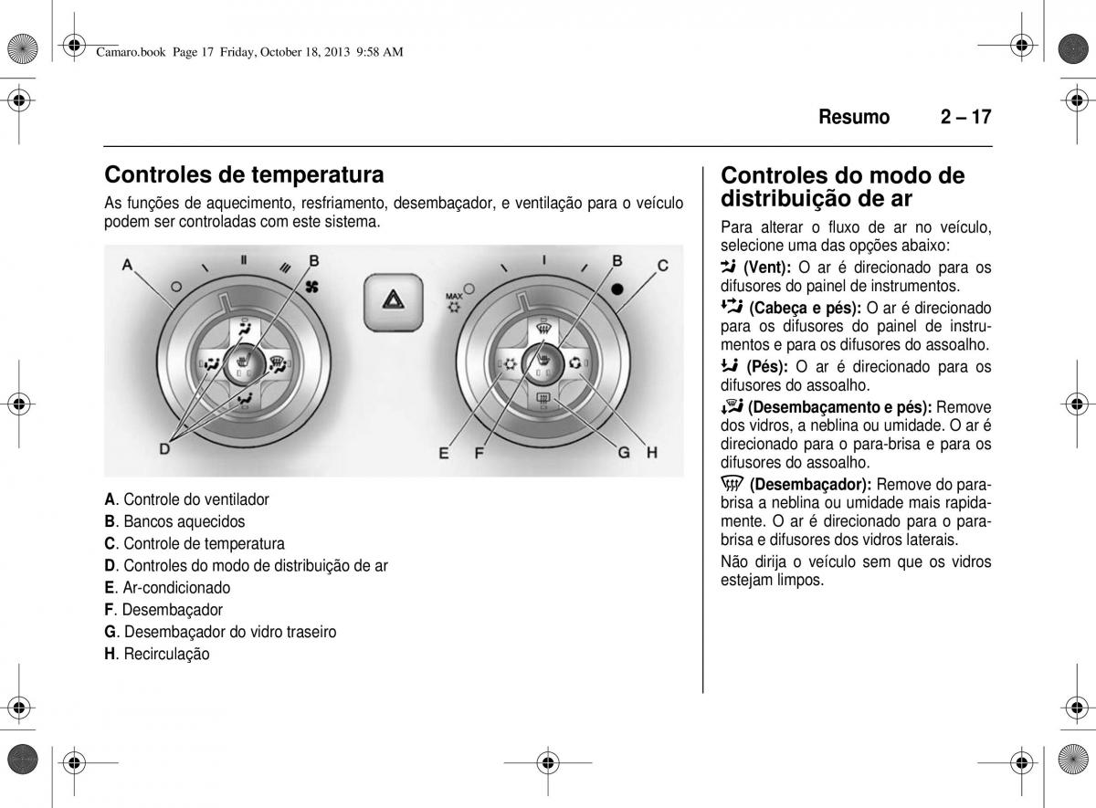 Chevrolet Camaro V 5 manual del propietario / page 25