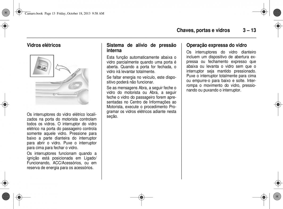 Chevrolet Camaro V 5 manual del propietario / page 47