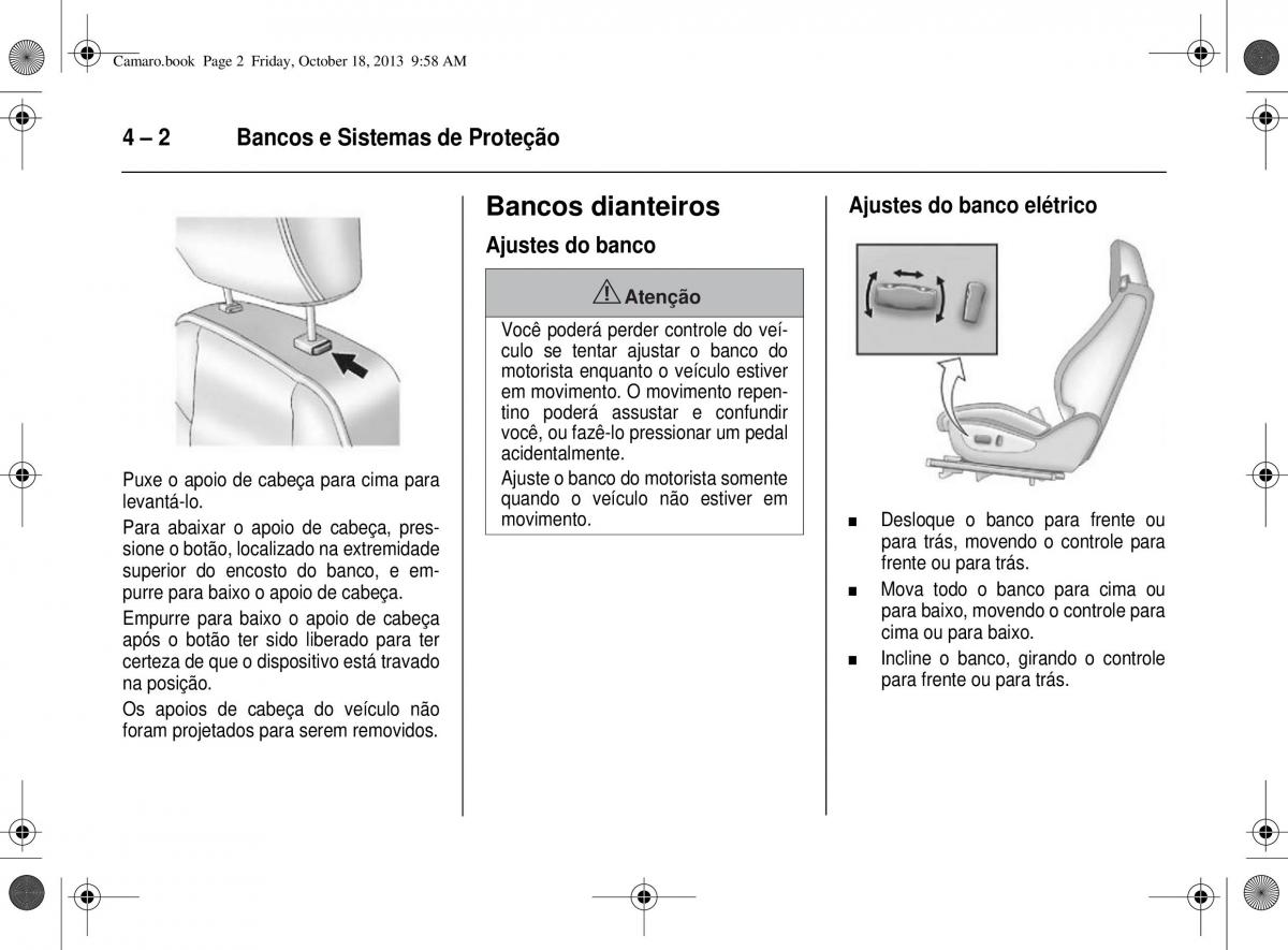 Chevrolet Camaro V 5 manual del propietario / page 52