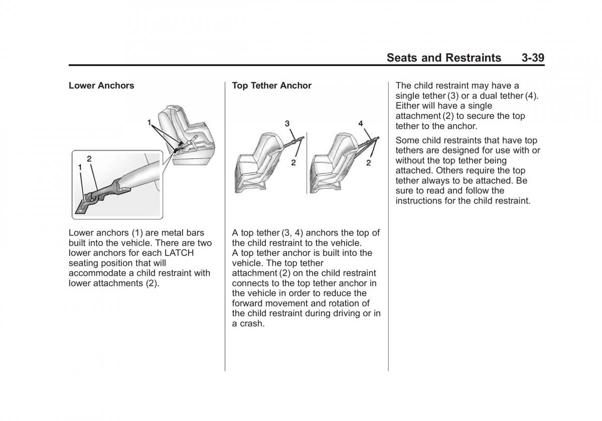 Chevrolet Captiva owners manual / page 83