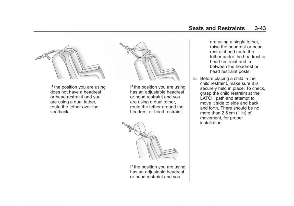 Chevrolet Captiva owners manual / page 87