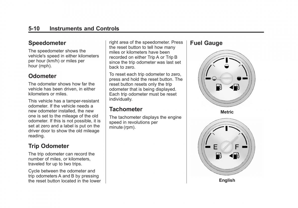 Chevrolet Captiva owners manual / page 108