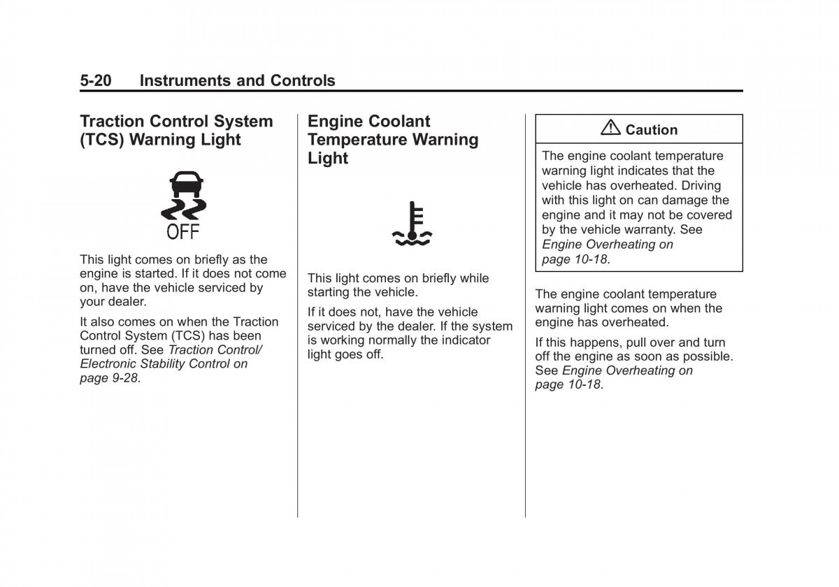 Chevrolet Captiva owners manual / page 118