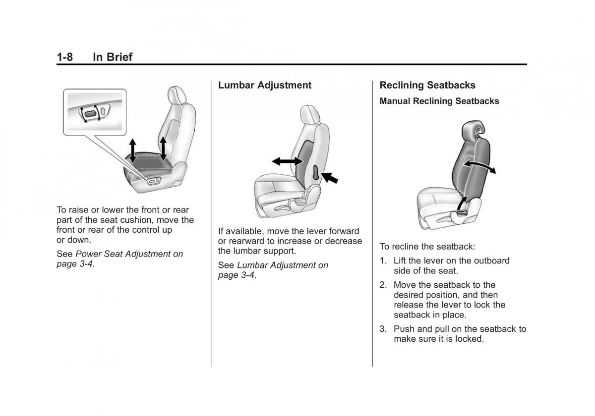 Chevrolet Captiva owners manual / page 14