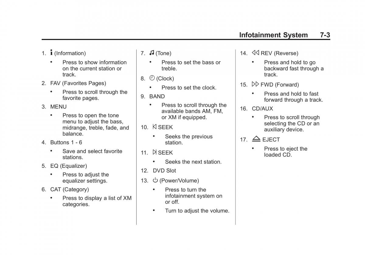 Chevrolet Captiva owners manual / page 153