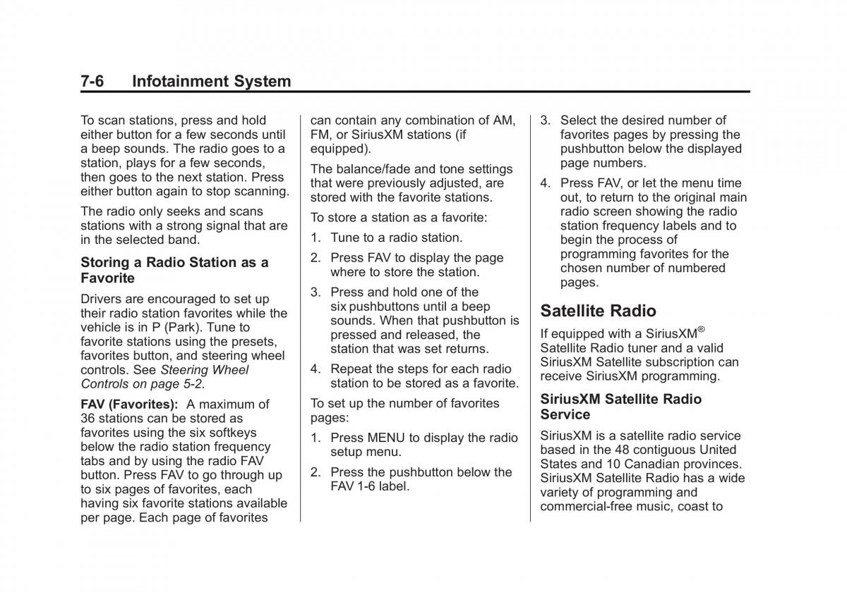 Chevrolet Captiva owners manual / page 156