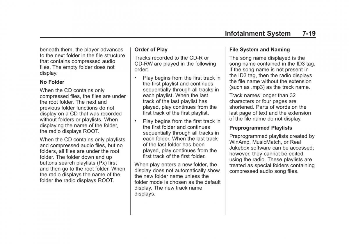 Chevrolet Captiva owners manual / page 169